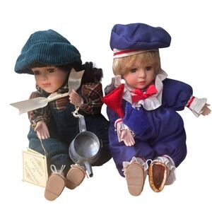 Vg Porcelain  2Motion Musical Doll Bisque Handcrafted Collector Choice Series